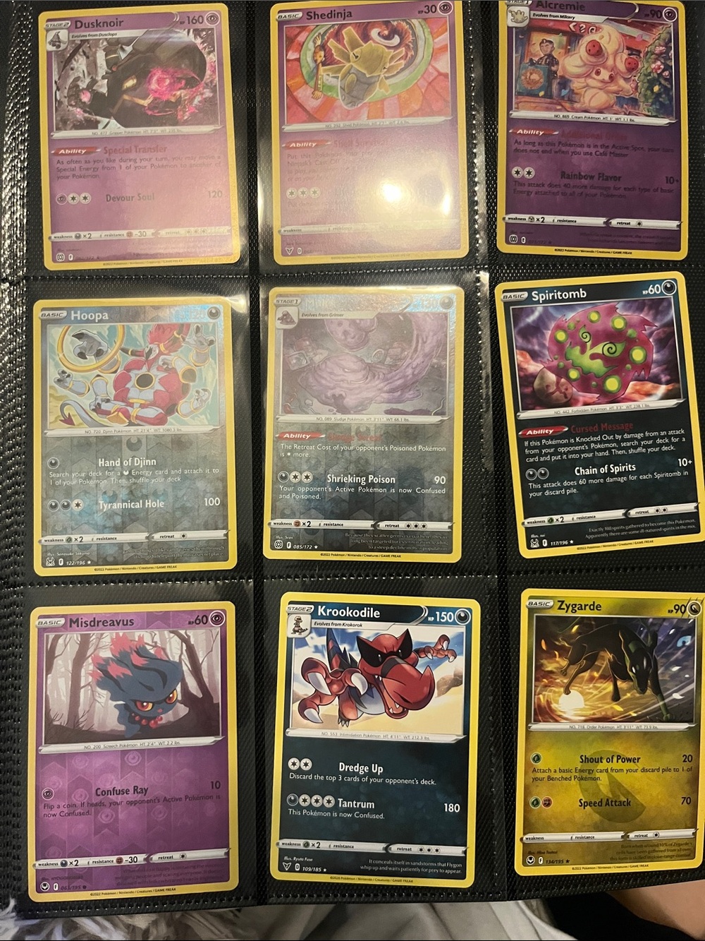 All Pokemon Trading Card Collection - lots of pages. See photos, rare, reverse